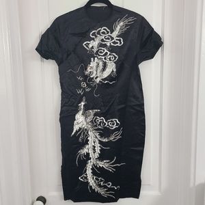 Handmade Chinoiser Dress